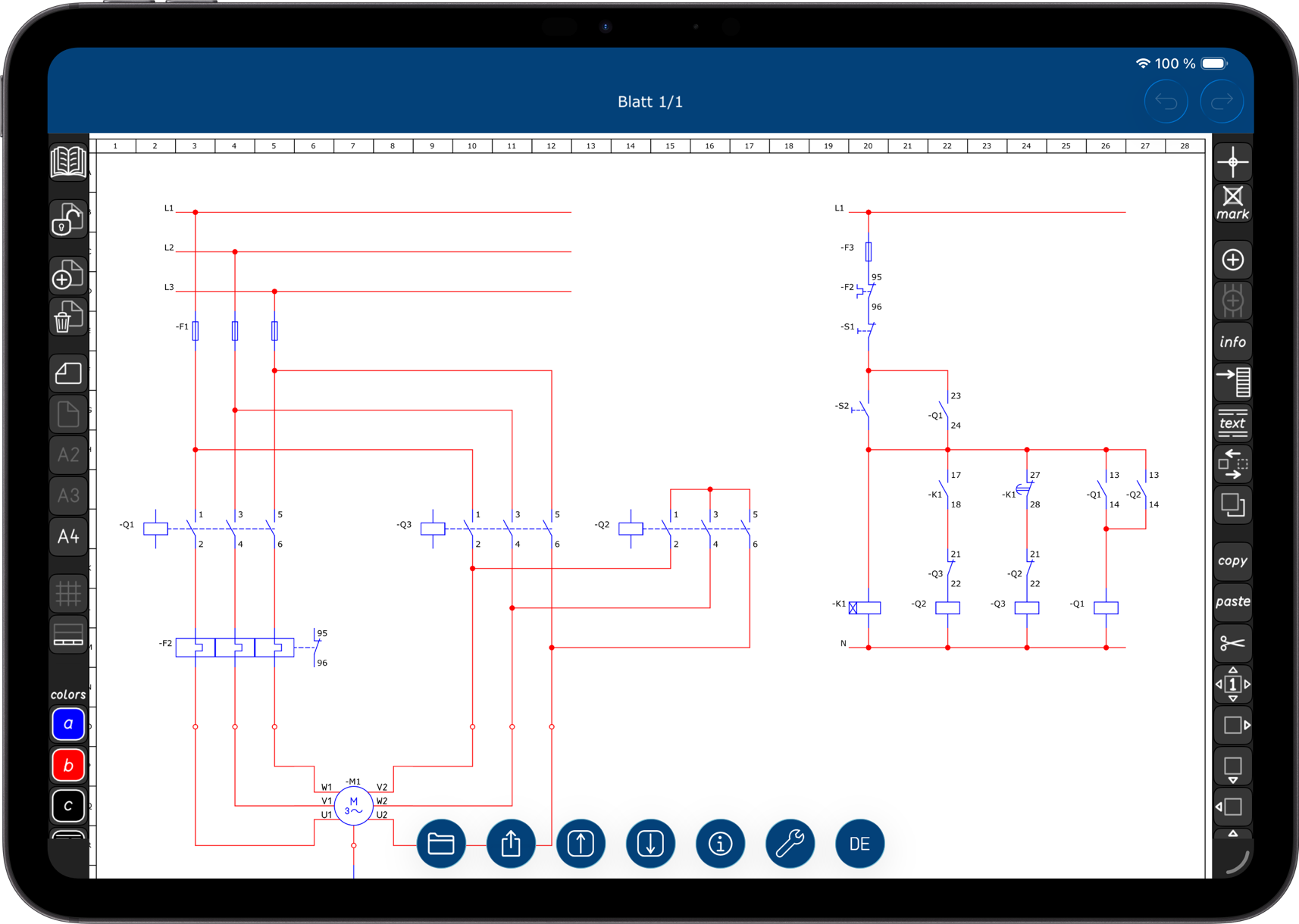 Schaltungsplaner iPad